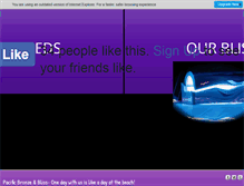Tablet Screenshot of pacificbronzetan.com